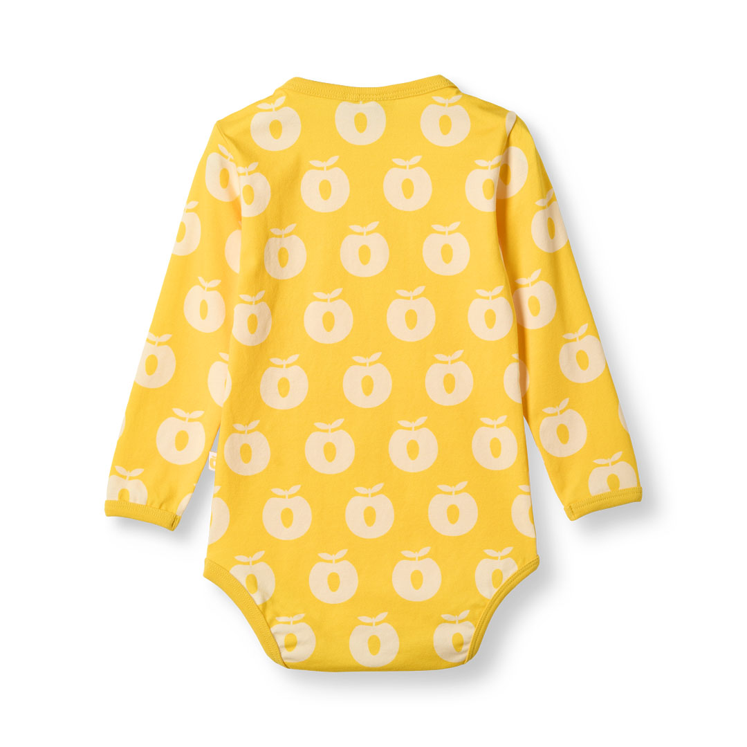 Elstar Langärmliger Baby Body mit Äpfeln