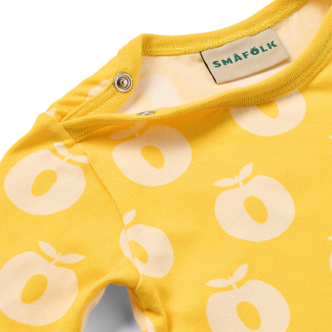 Elstar Langärmliger Baby Body mit Äpfeln