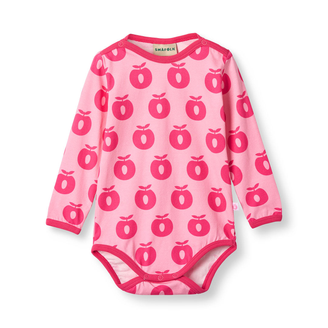 Elstar Langärmliger Baby Body mit Äpfeln