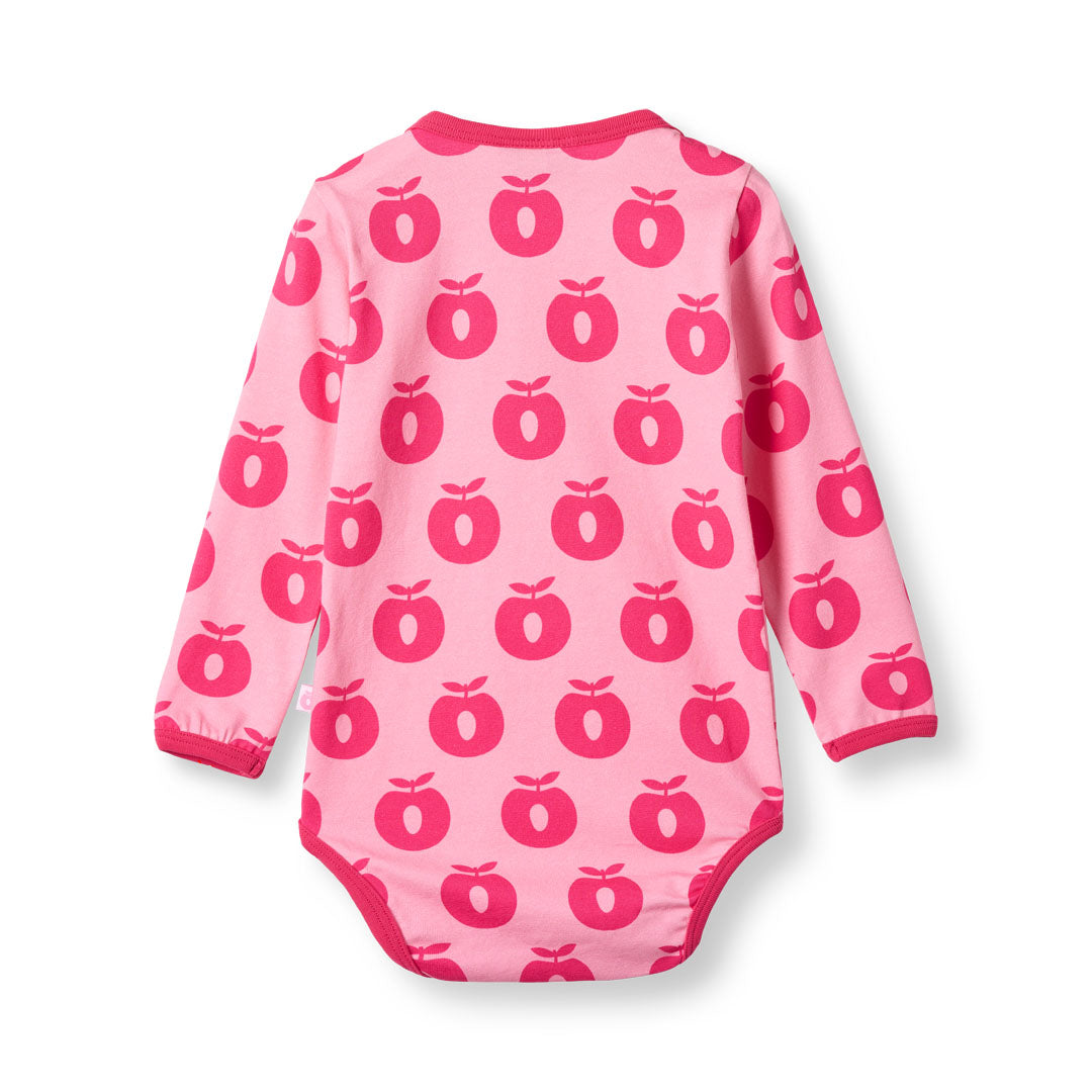 Elstar Langärmliger Baby Body mit Äpfeln