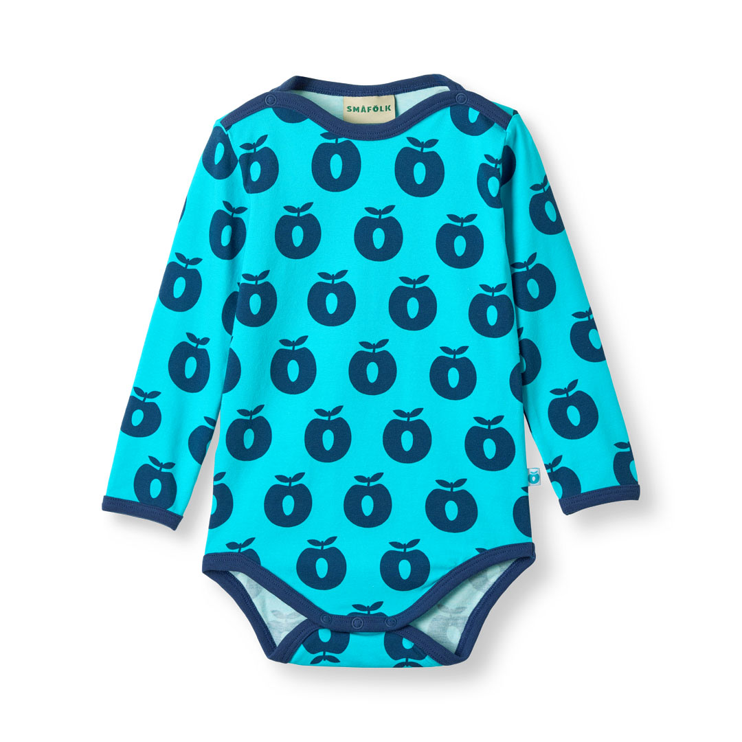 Elstar Langärmliger Baby Body mit Äpfeln