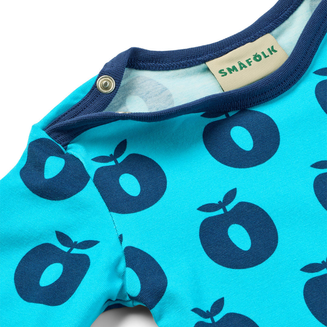 Elstar Langärmliger Baby Body mit Äpfeln