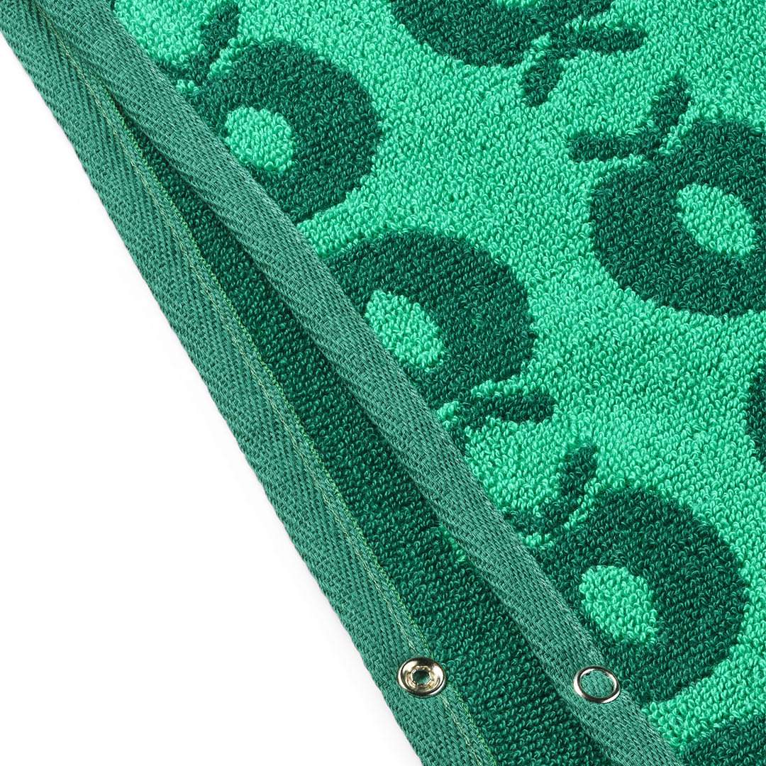 Badeponcho mit Äpfeln