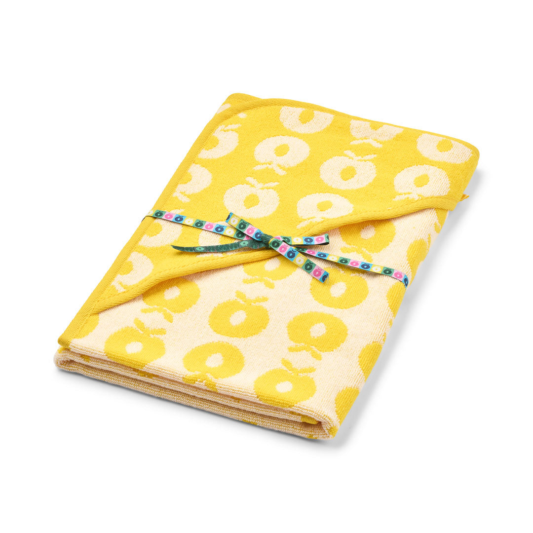 Babyhandtuch mit Äpfeln