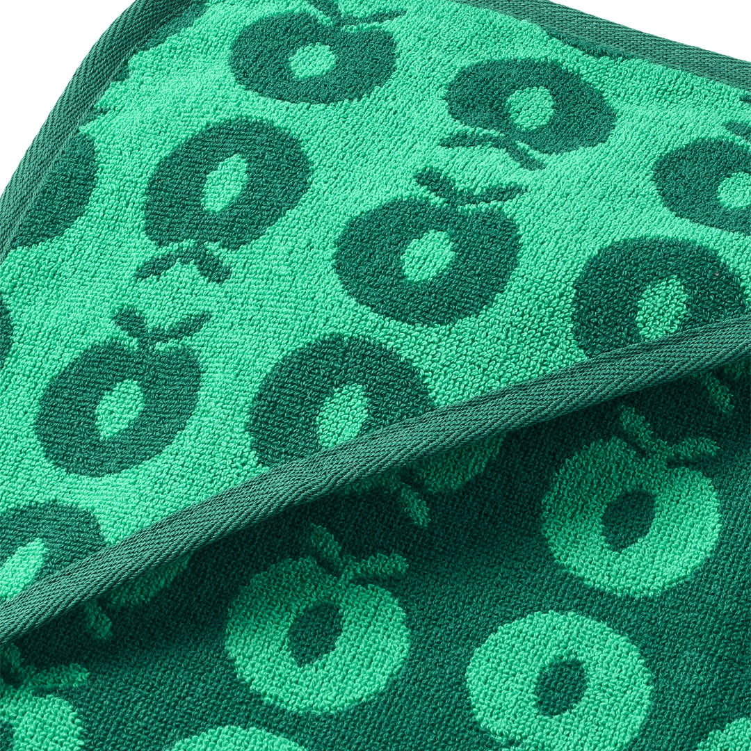 Babyhandtuch mit Äpfeln