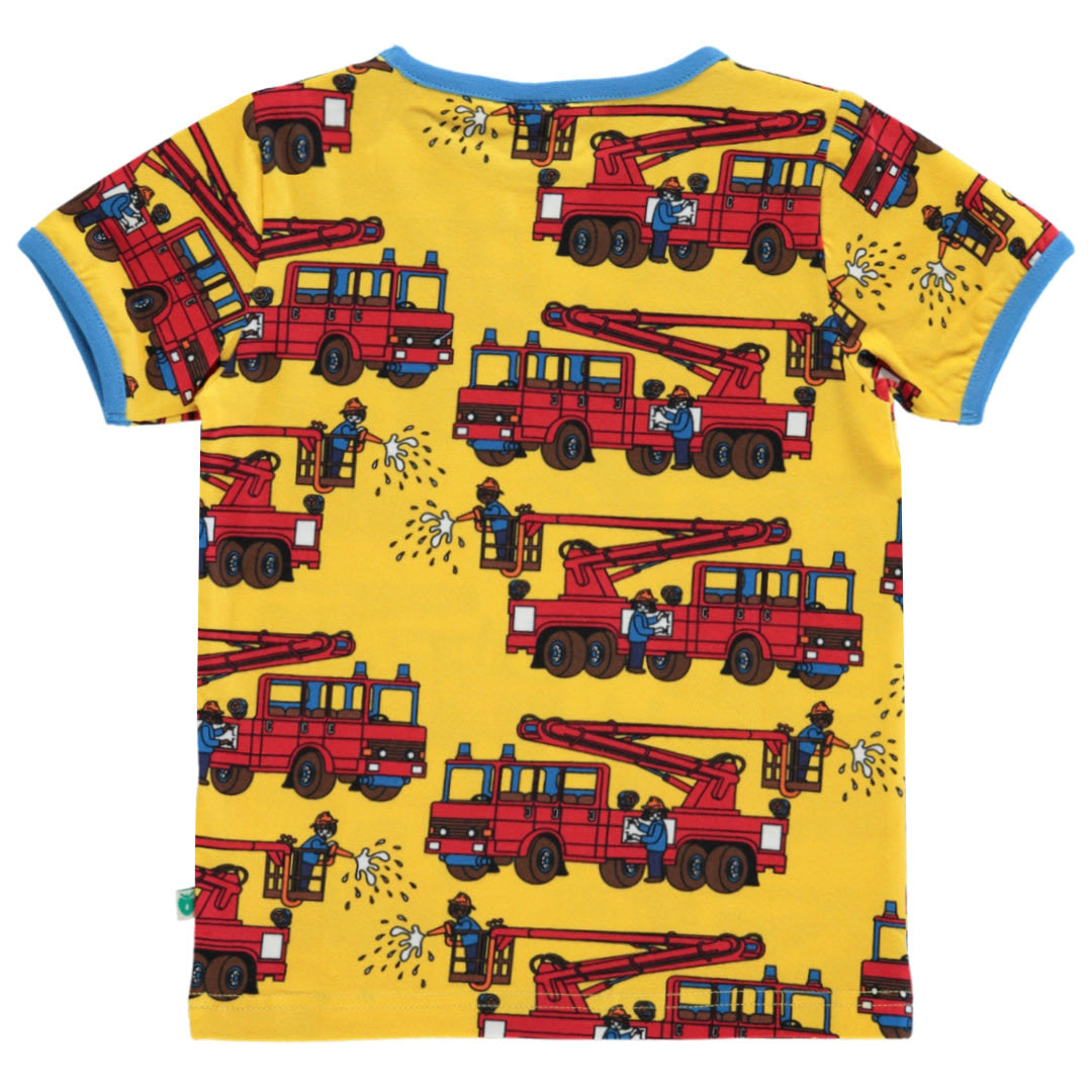 T-shirt mit Feuerwehrauto