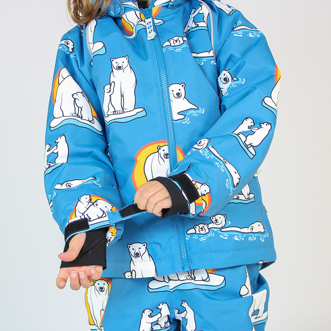 Winterjacke mit Eisbären