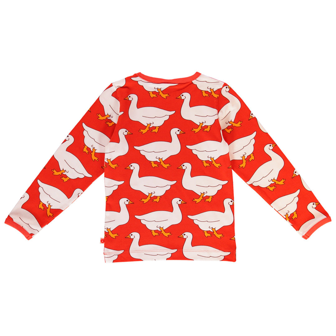 Langarmshirt mit Gänse