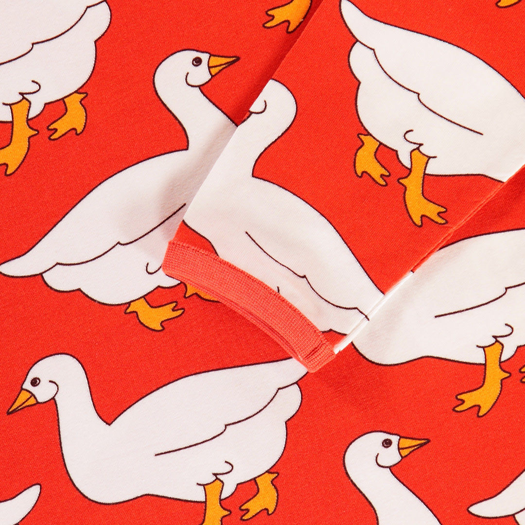 Langarmshirt mit Gänse