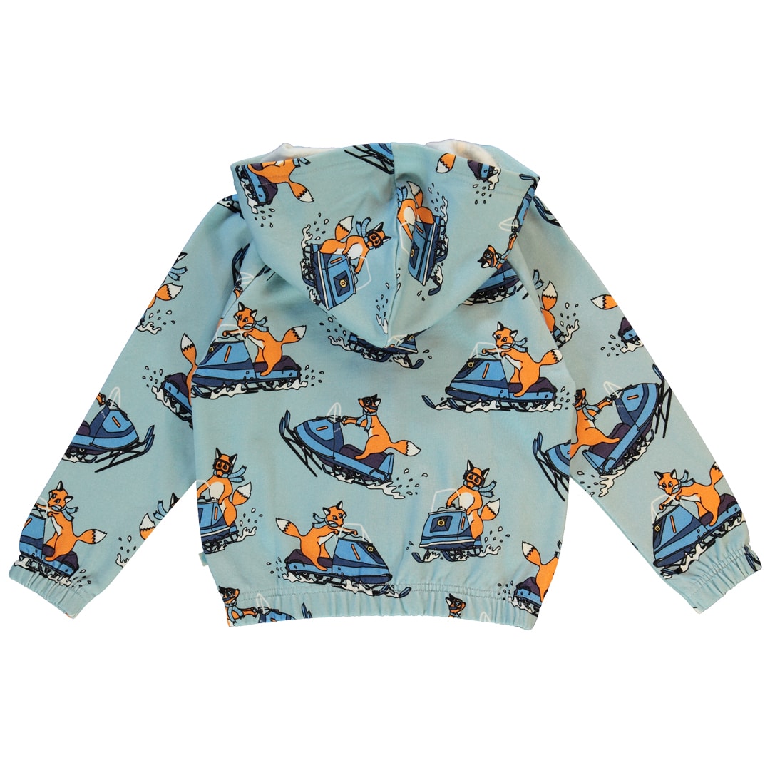 Kapuzenpullover mit Schneemobil