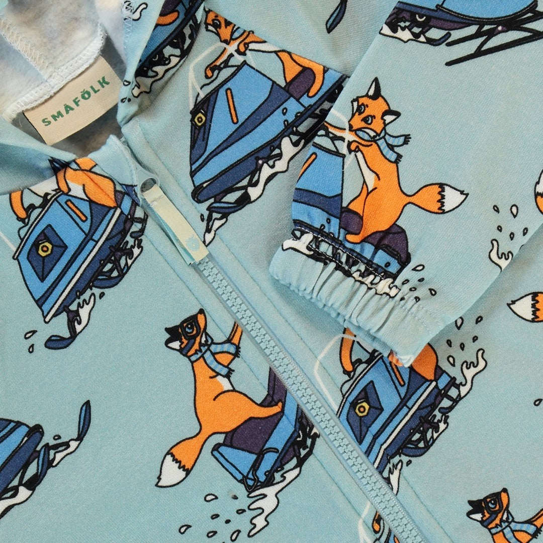Kapuzenpullover mit Schneemobil
