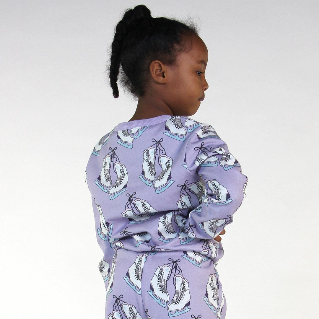 Sweatshirt mit Schlittschuhe