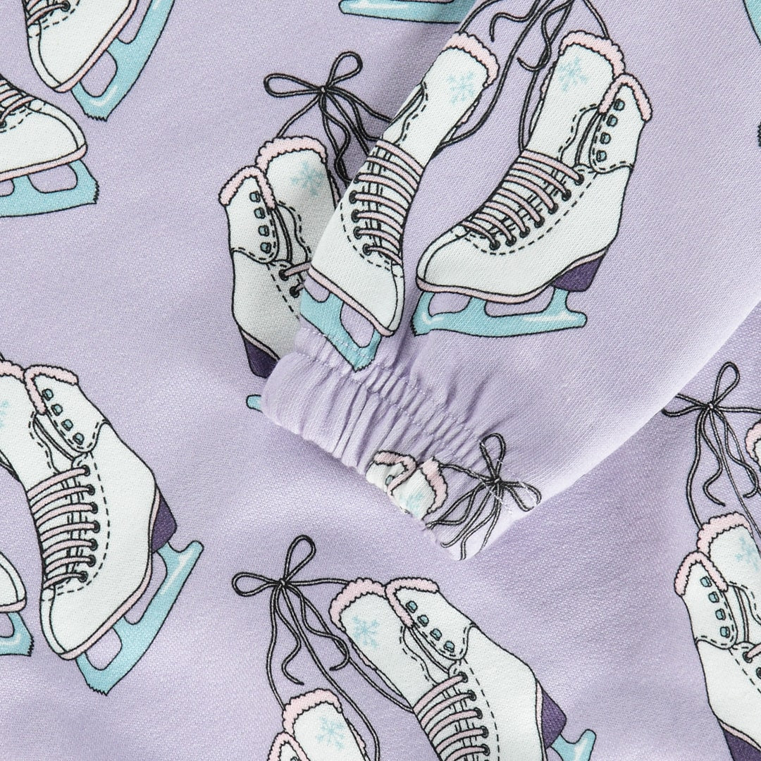 Sweatshirt mit Schlittschuhe