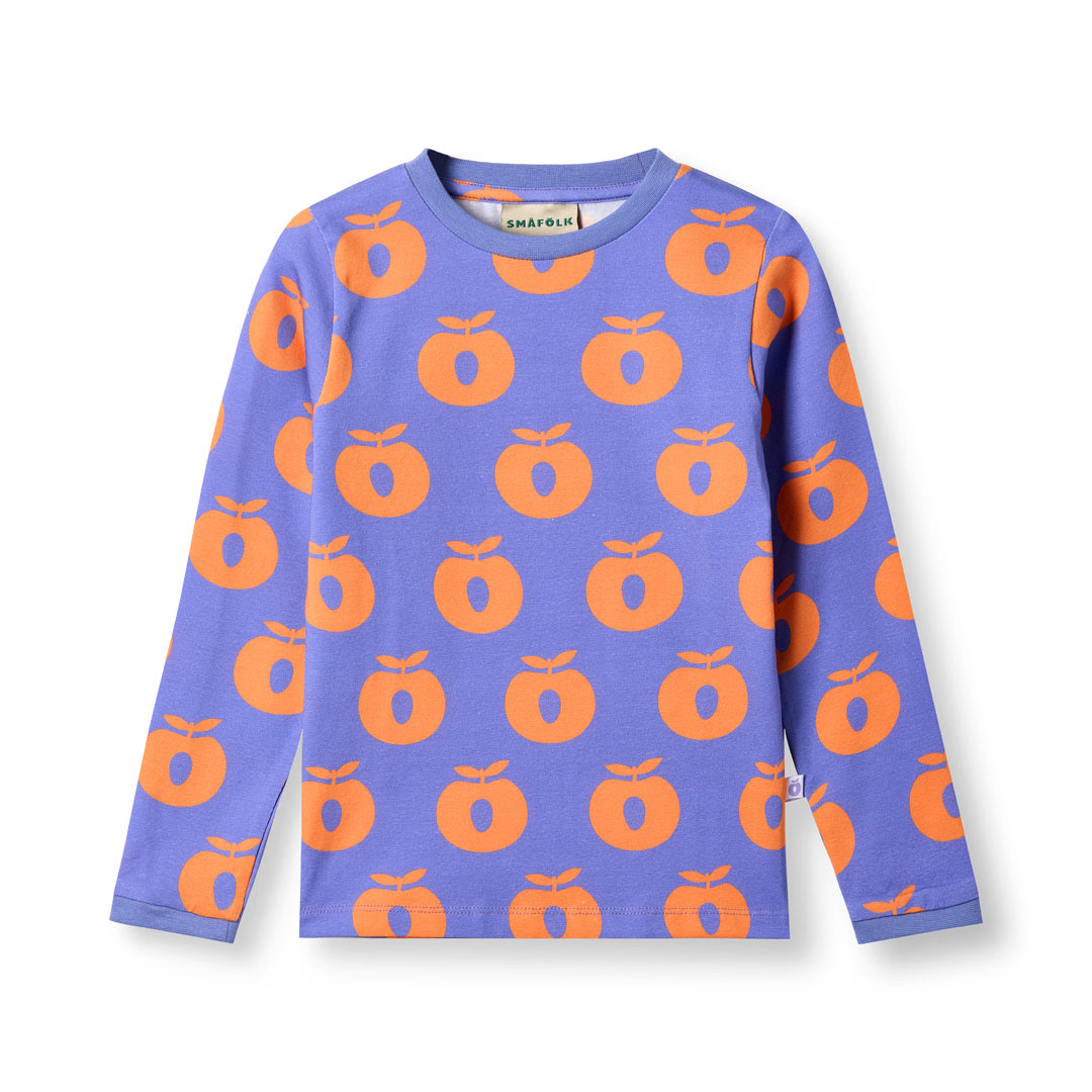 Langarmshirt mit Äpfeln
