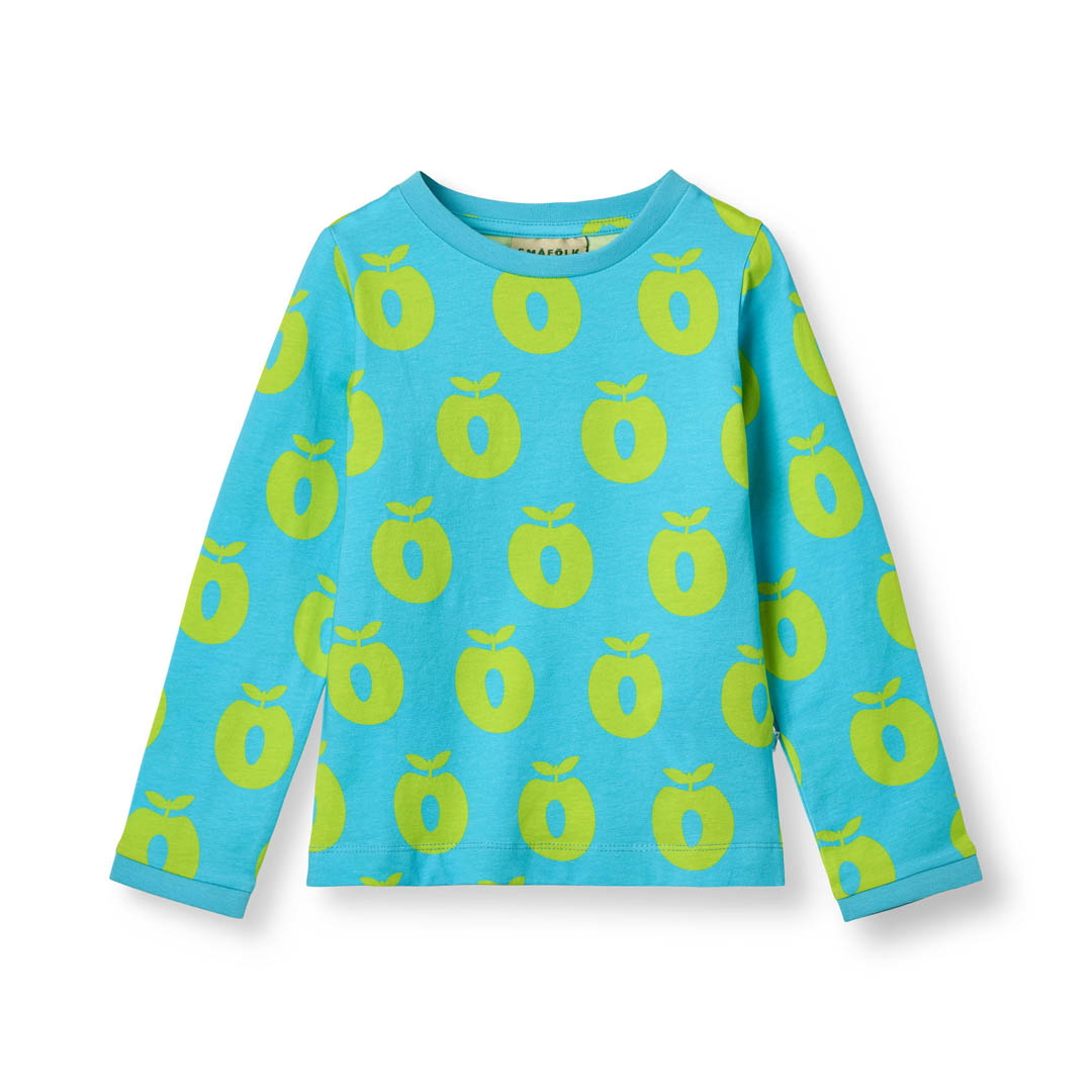 Langarmshirt mit Äpfeln