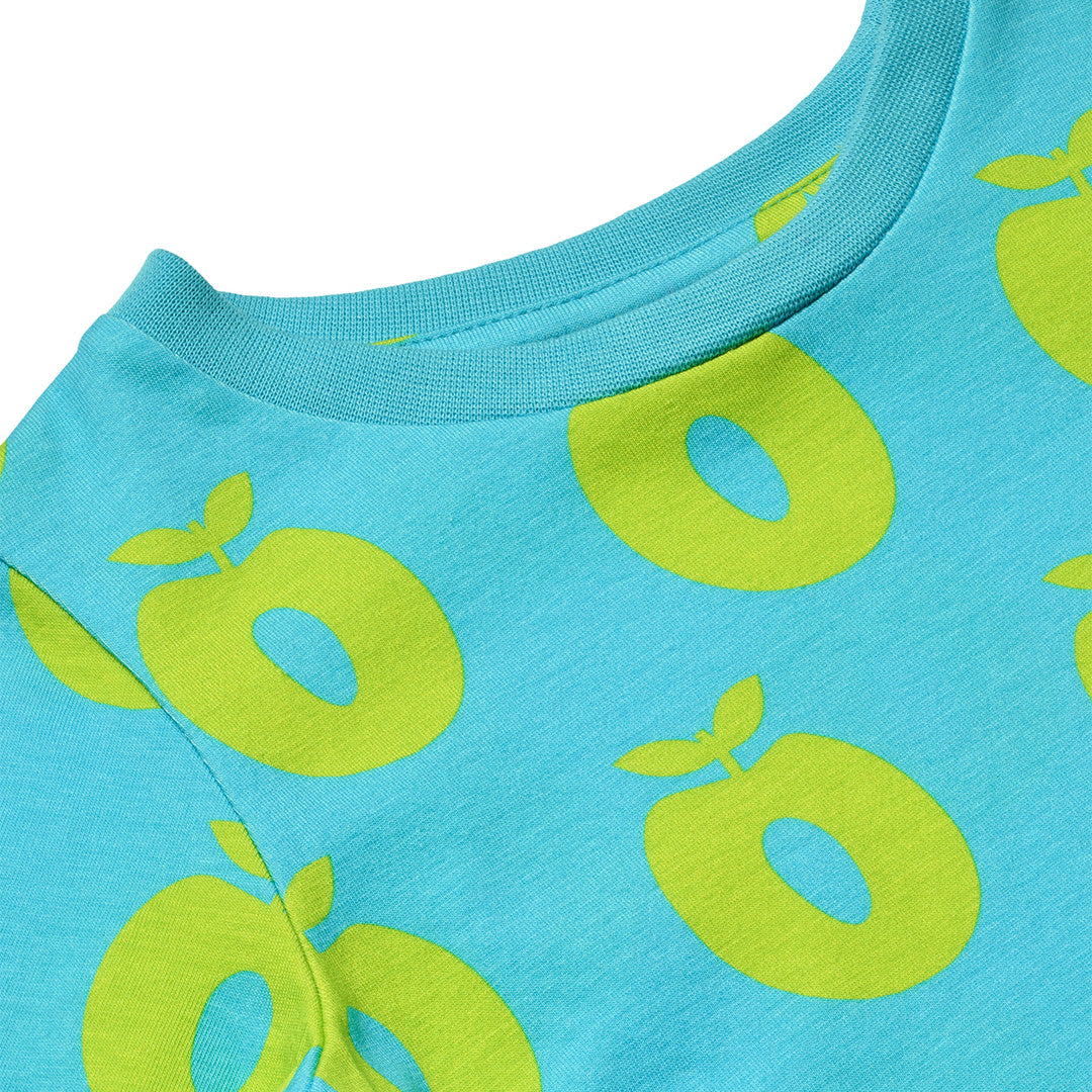 Langarmshirt mit Äpfeln