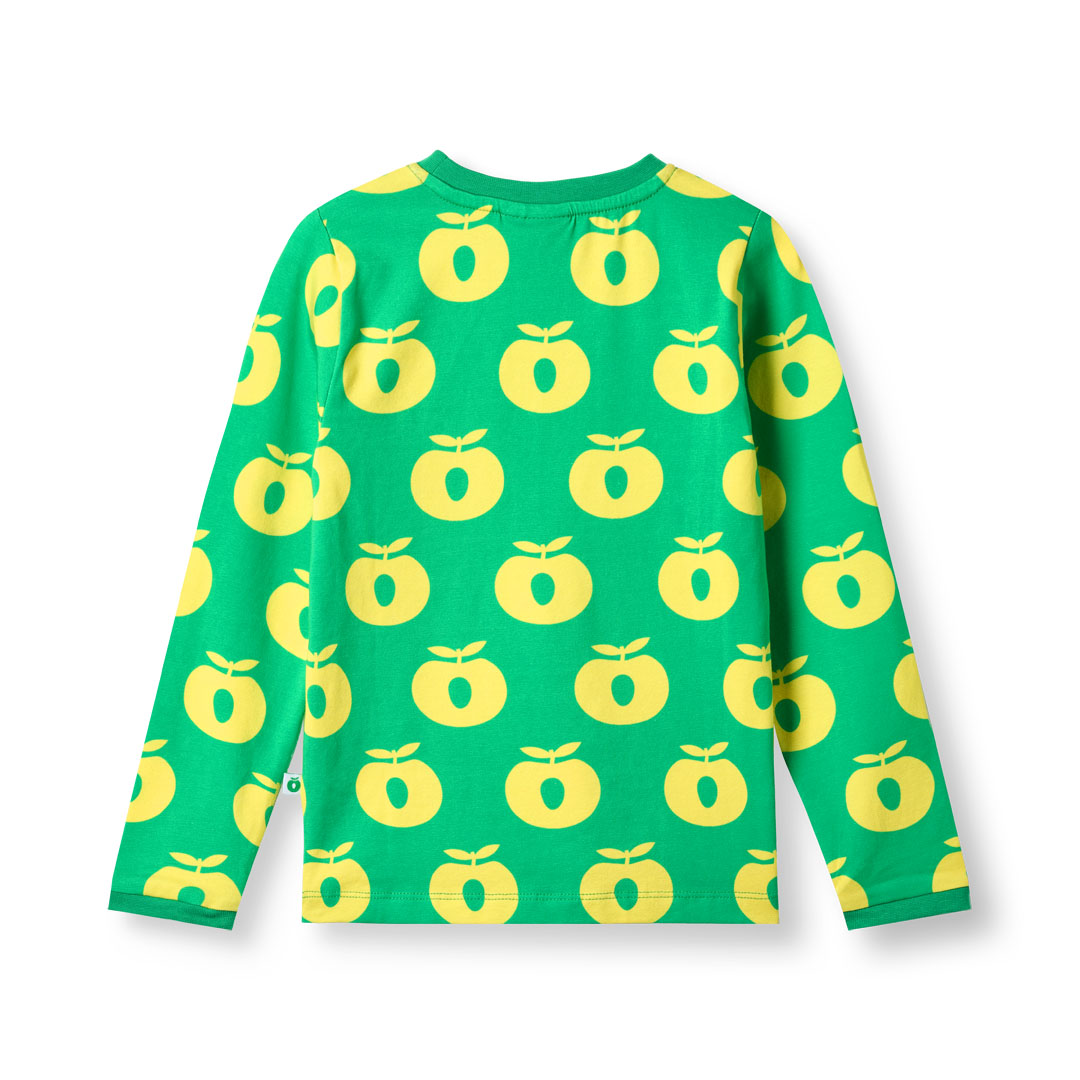 Langarmshirt mit Äpfeln