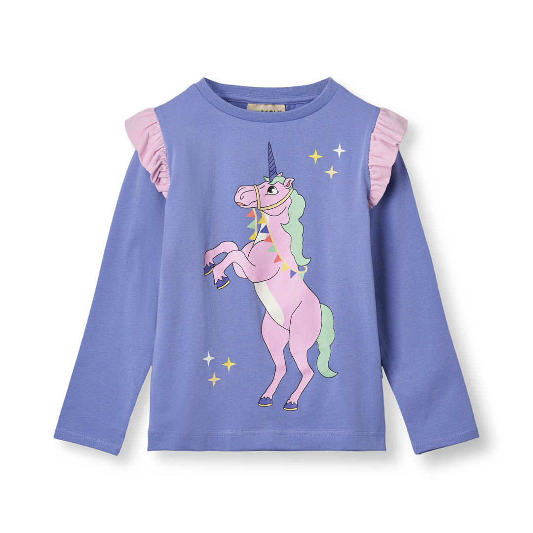 Langarmshirt mit Einhorn