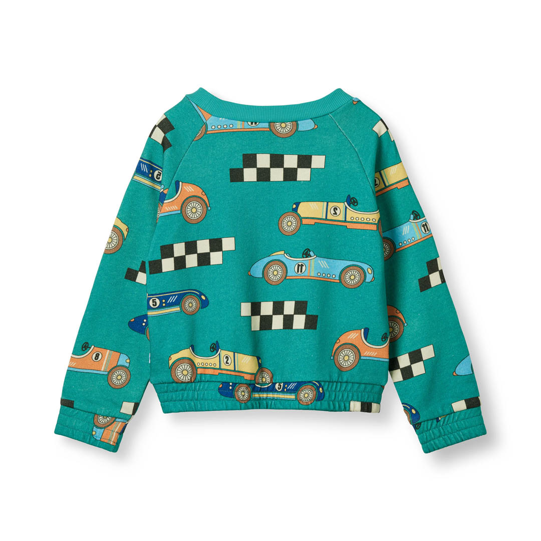 Sweatshirt mit Rennautos