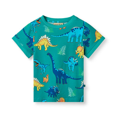T-shirt mit Dinosauriern