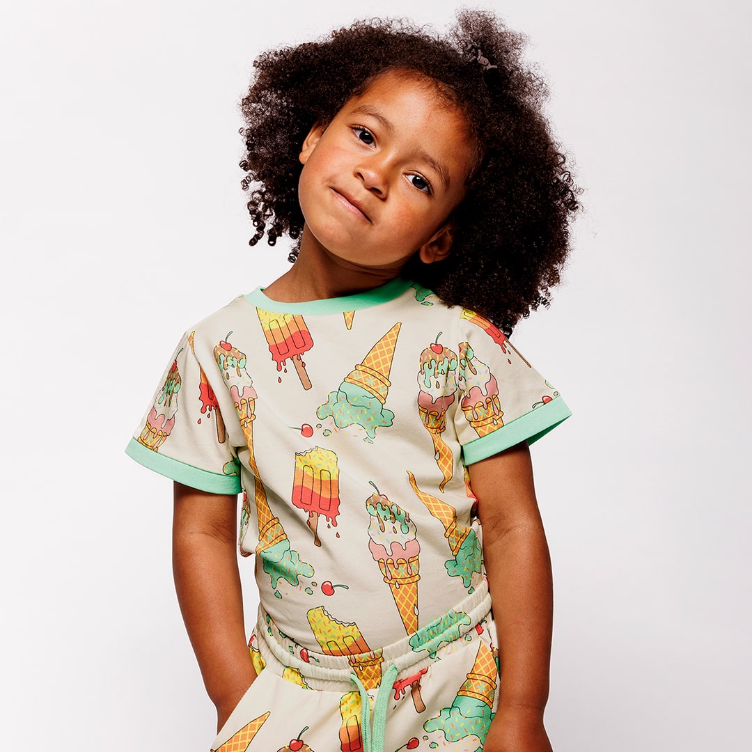 T-shirt mit Eiscreme
