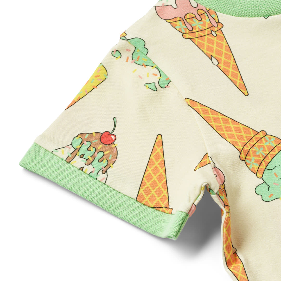 T-shirt mit Eiscreme