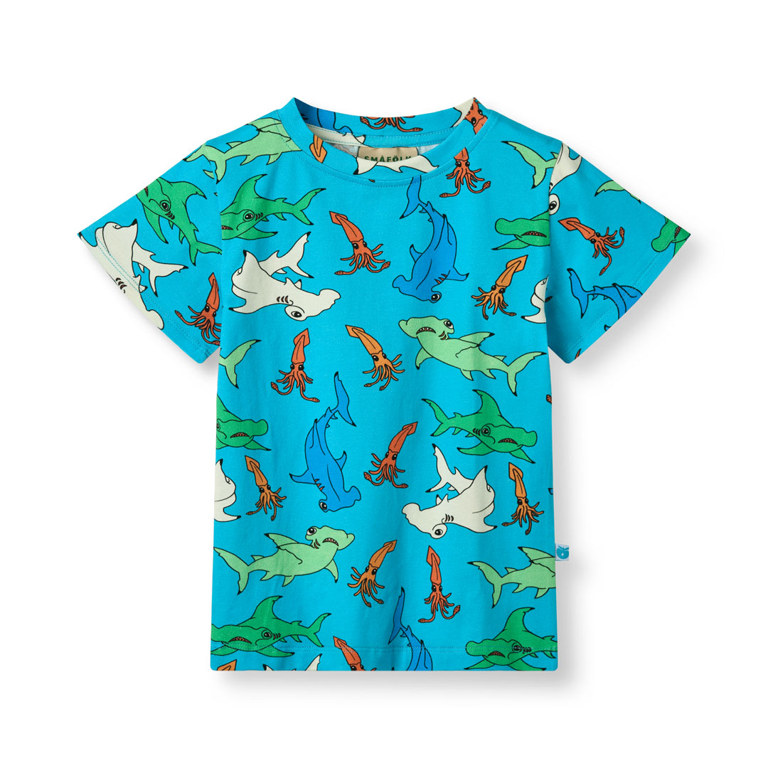 T-shirt mit Hammerhaien