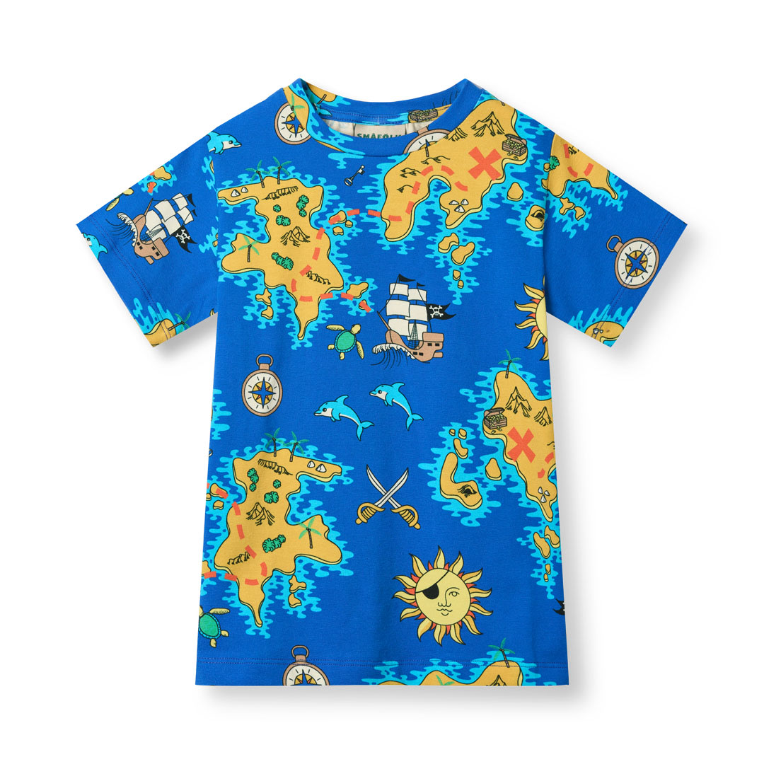 T-shirt mit Piratenkarte