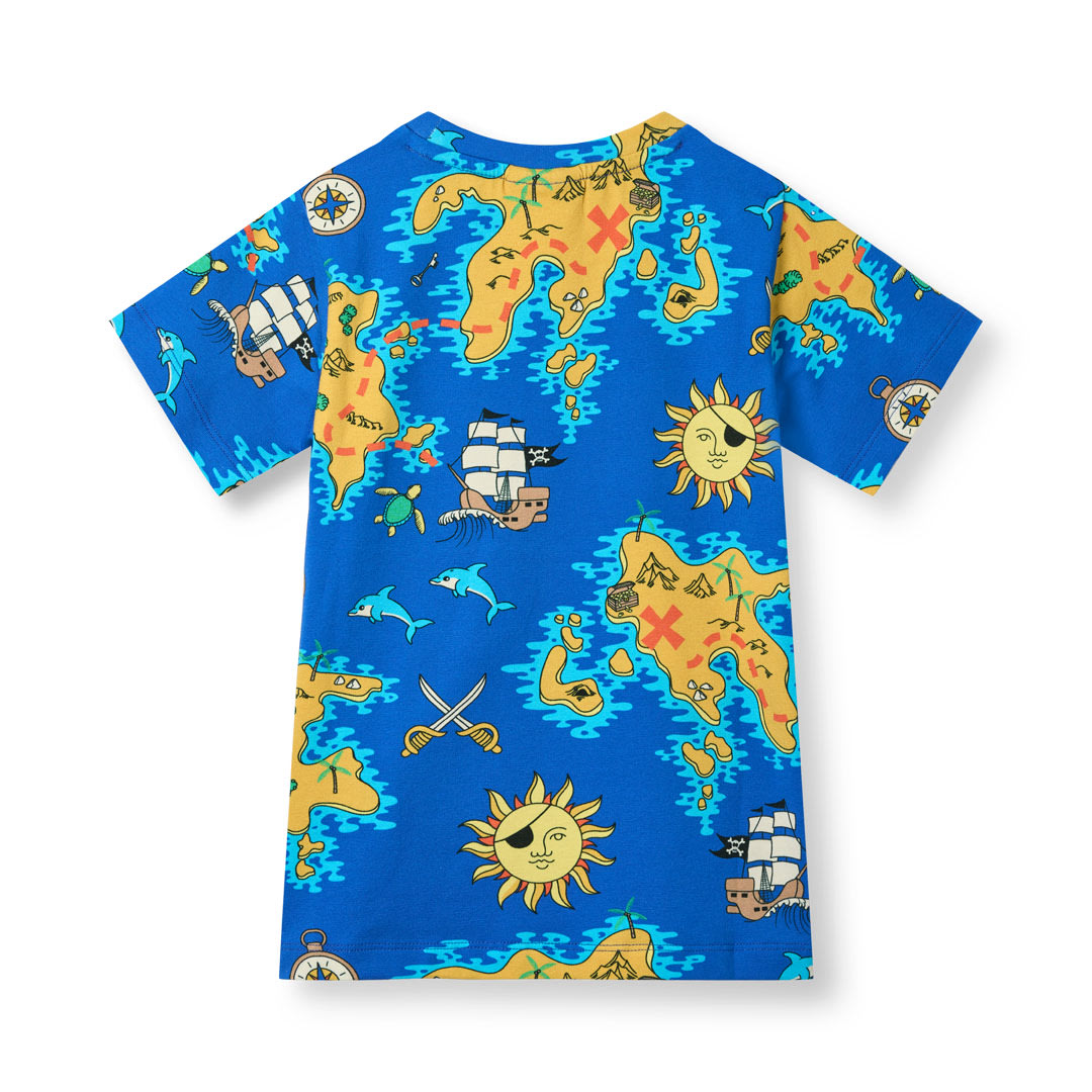 T-shirt mit Piratenkarte