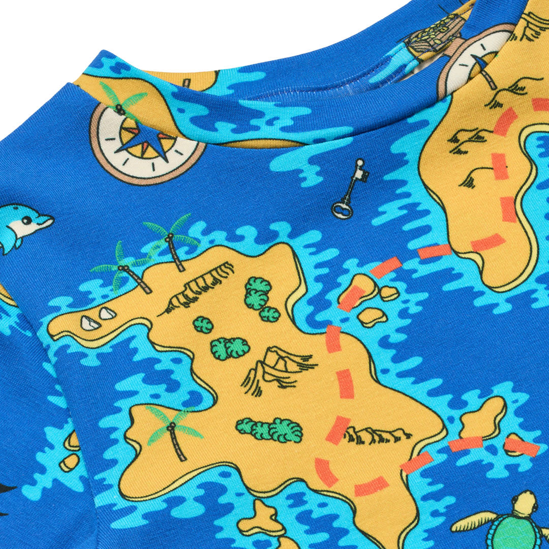 T-shirt mit Piratenkarte