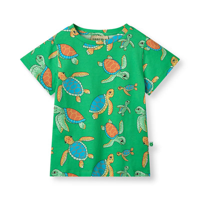 T-shirt mit Meeresschildkröten