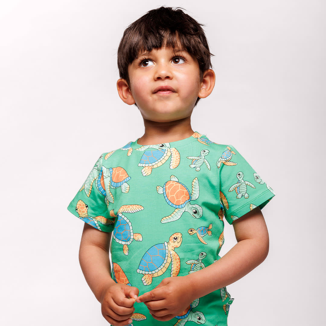 T-shirt mit Meeresschildkröten