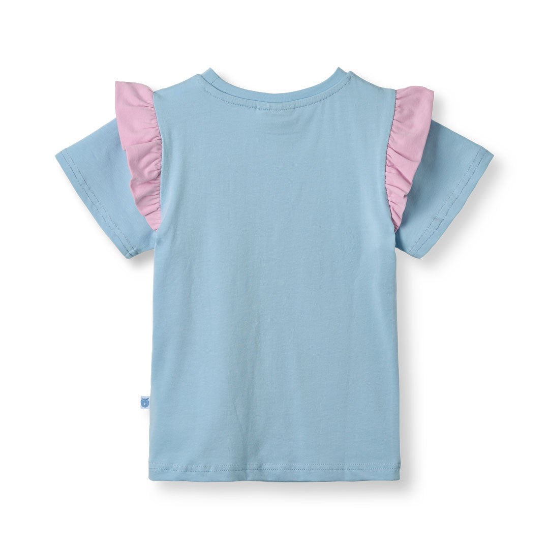 T-shirt mit Meerjungfrau und Delphin