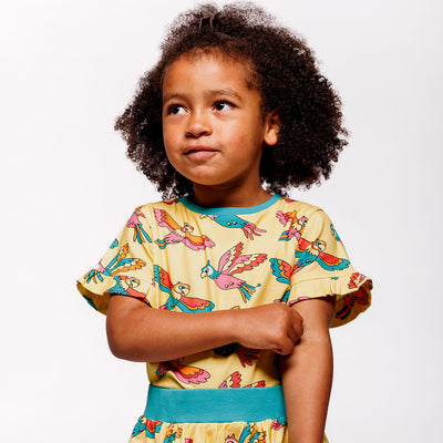 T-shirt mit Papageien