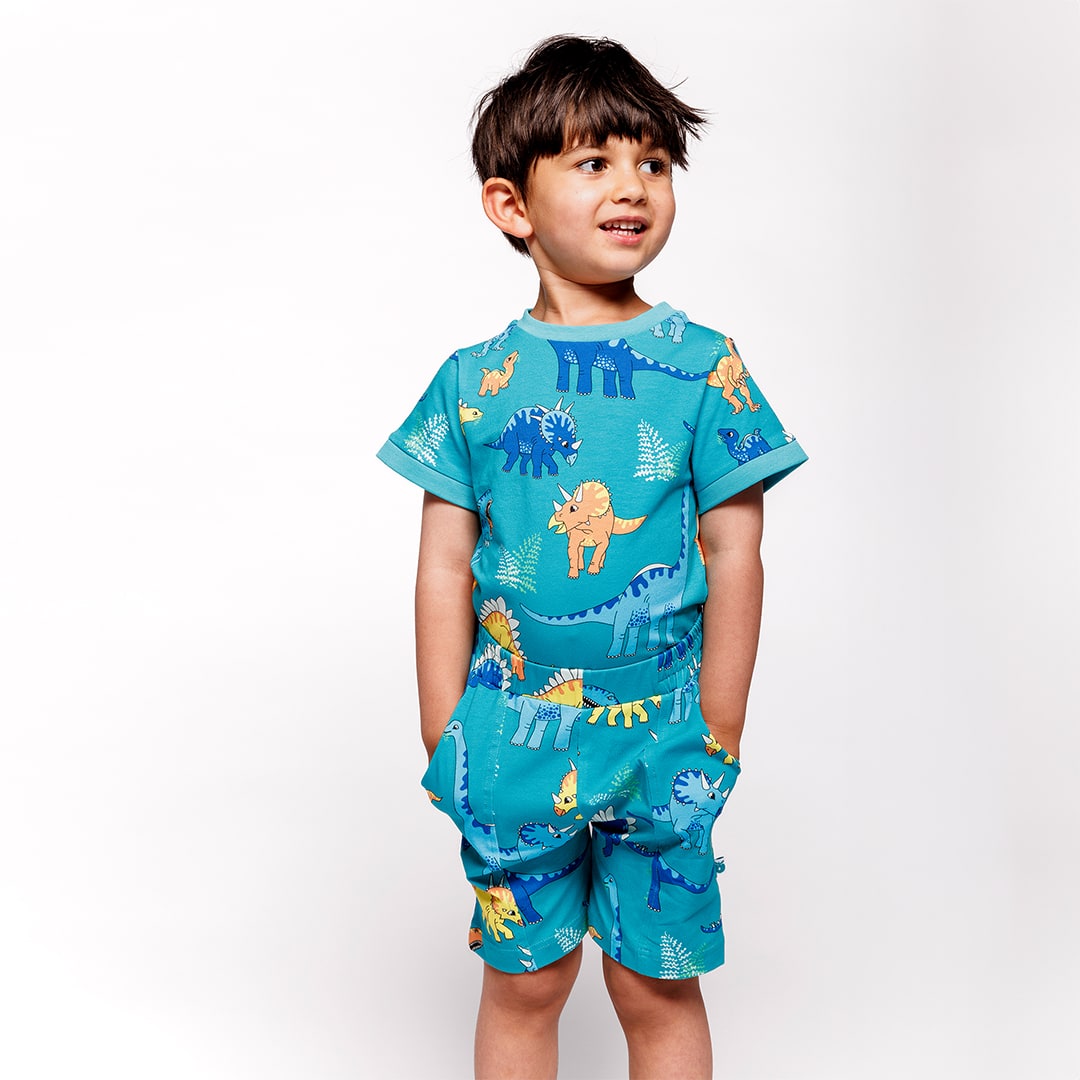 Shorts mit Dinosauriern