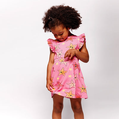 Ärmellos Kleid mit Seestern