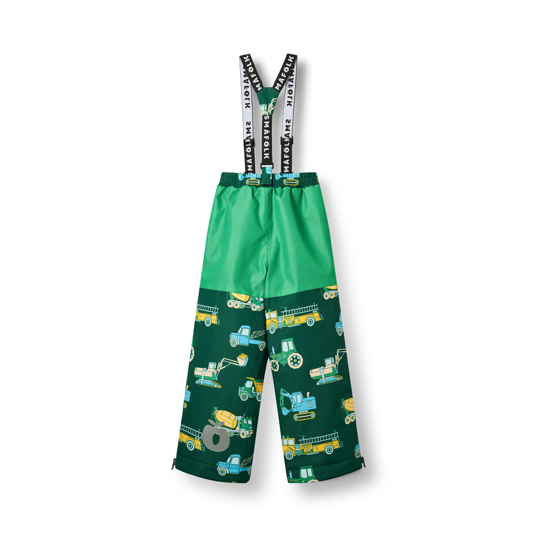 Skihose mit Fahrzeugen