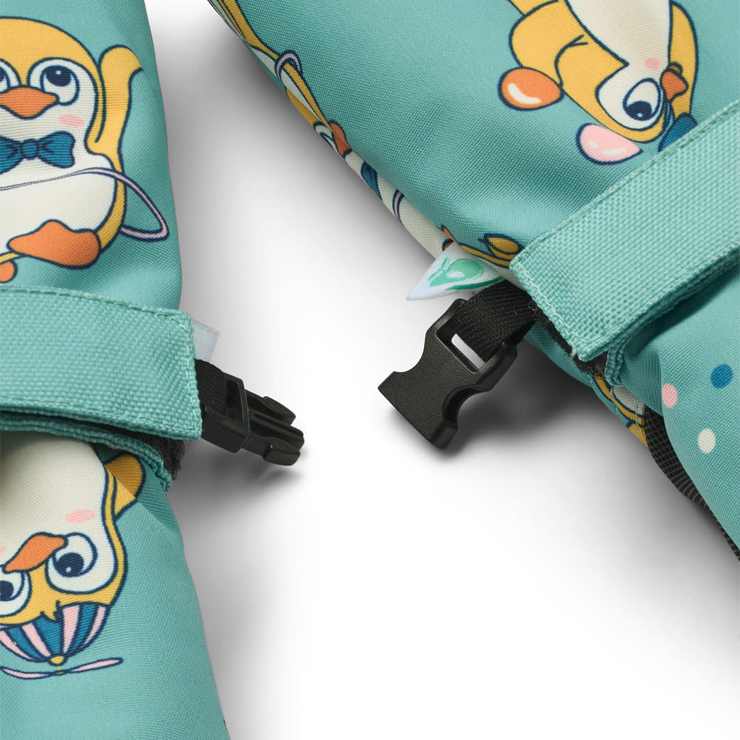 Fäustlinge mit Pinguinen
