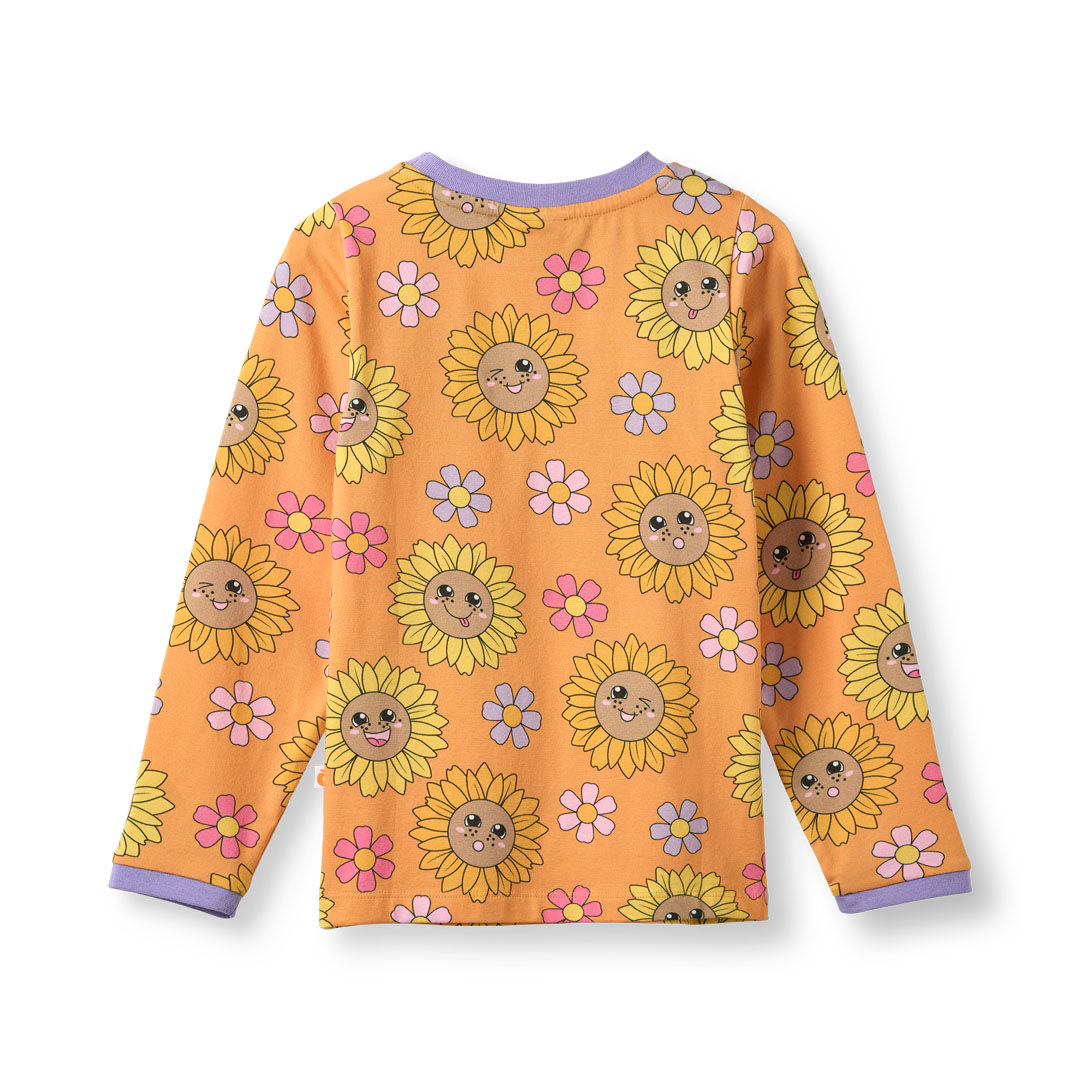 Elstar Langarmshirt mit Sonnenblumen