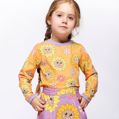 Elstar Langarmshirt mit Sonnenblumen