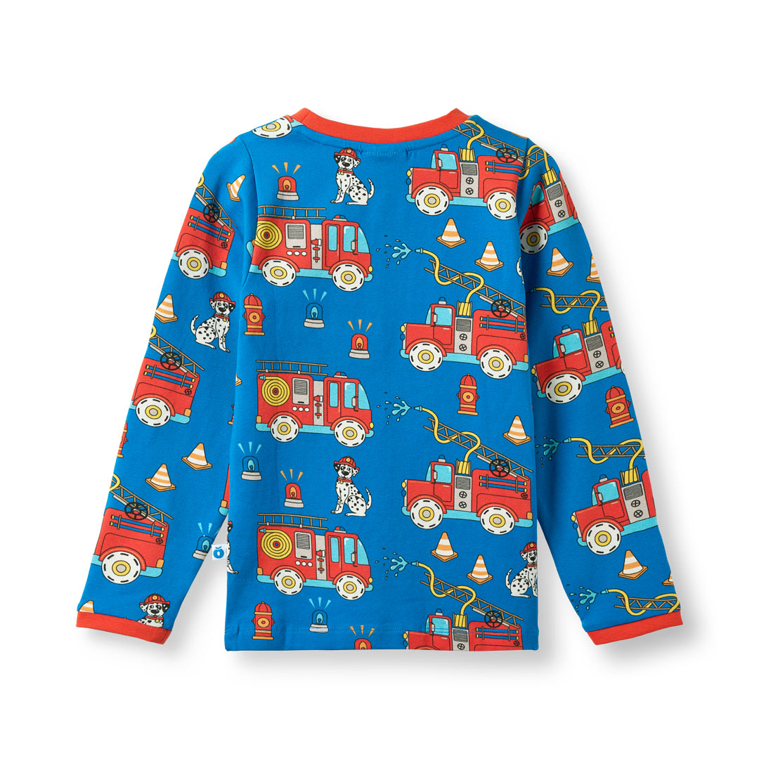 Elstar Langarmshirt mit Feuerwehrauto