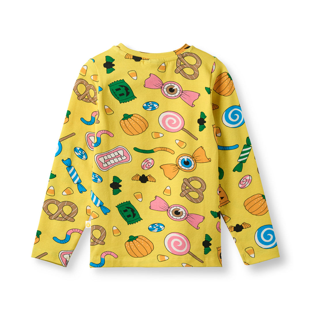 Gala Langarmshirt mit Halloween-Süßigkeiten