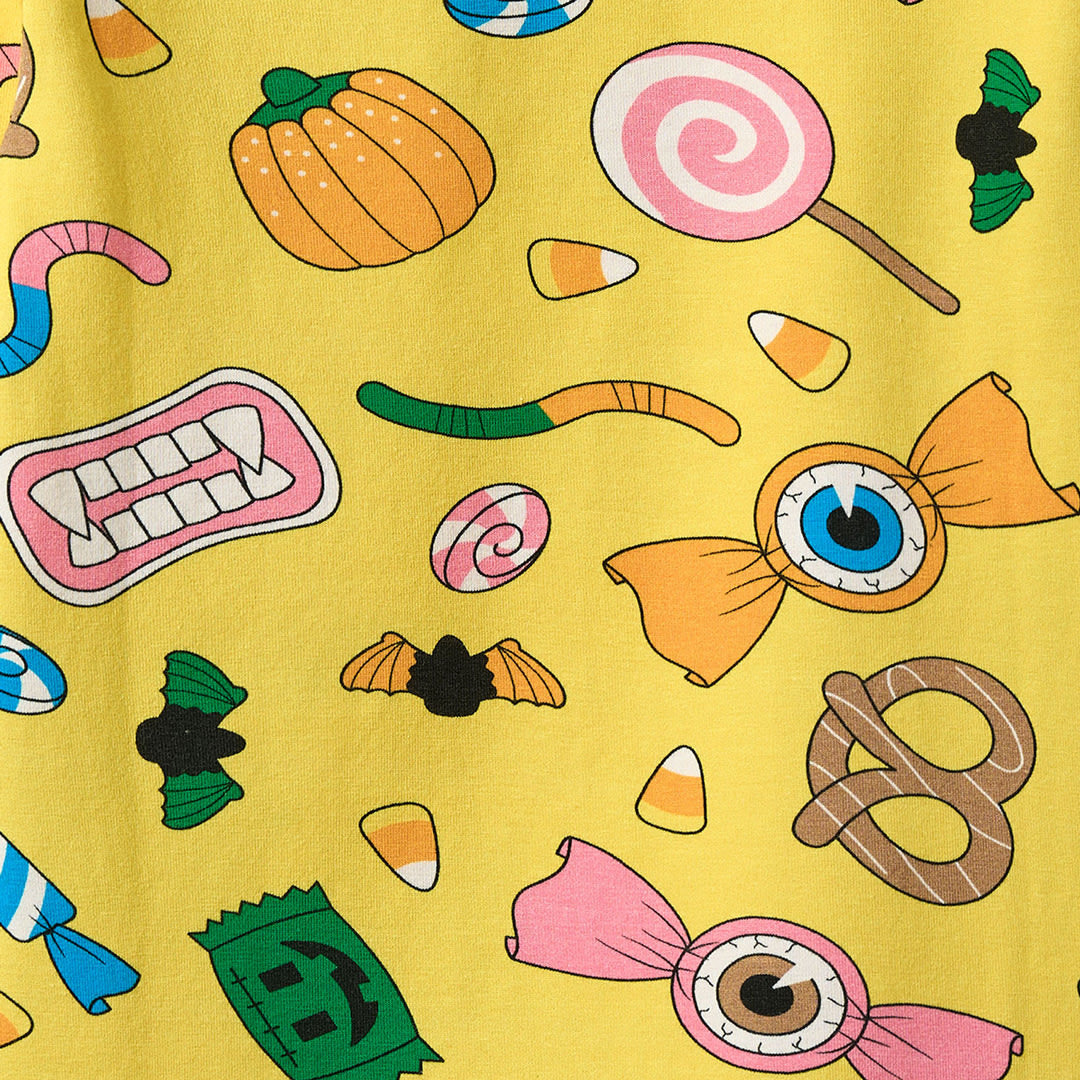 Gala Langarmshirt mit Halloween-Süßigkeiten