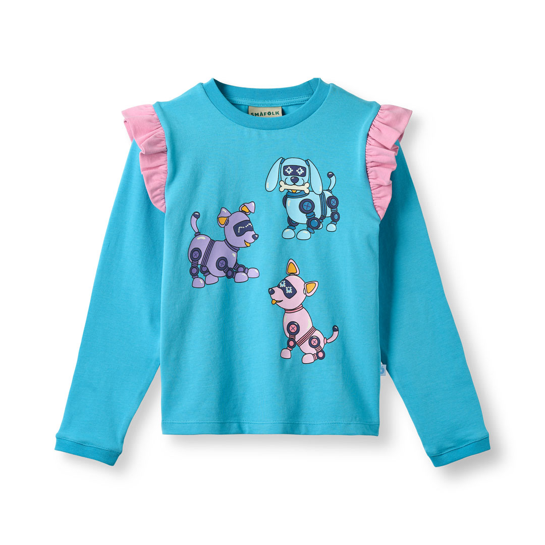 Regent Langarmshirt mit Roboterhunden