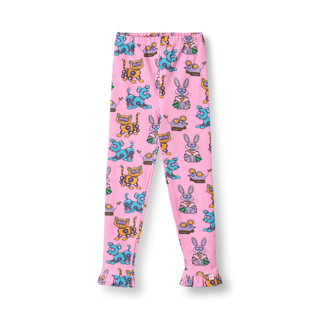 Dabinett Leggings mit Roboter-Haustieren