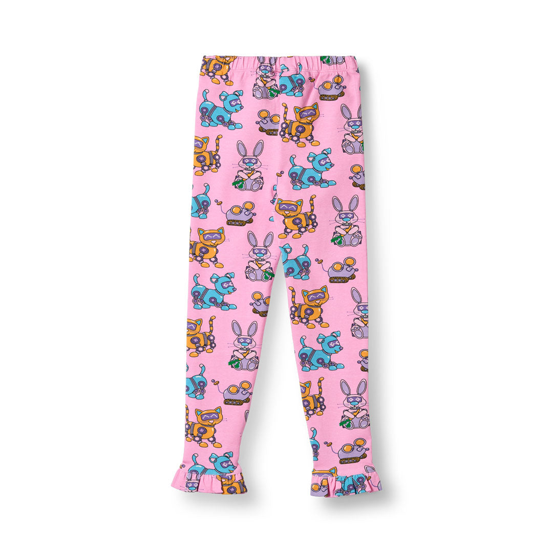 Dabinett Leggings mit Roboter-Haustieren