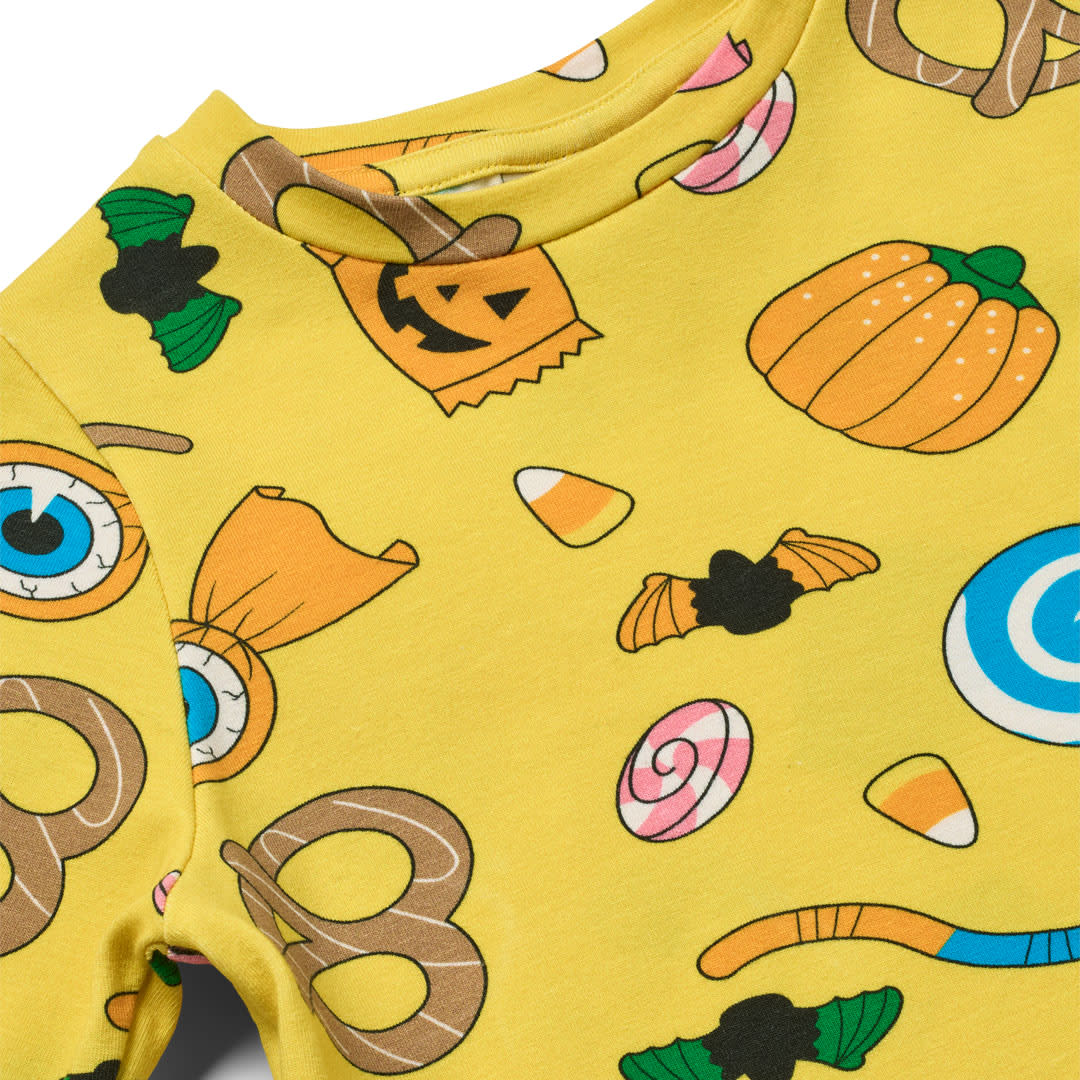 Gala Kleid mit Halloween-Süßigkeiten