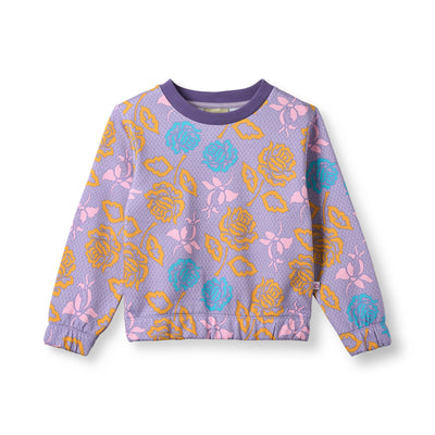 Yapeen Sweatshirt mit Rosen