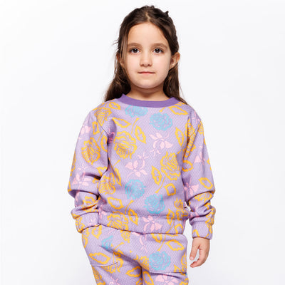 Yapeen Sweatshirt mit Rosen