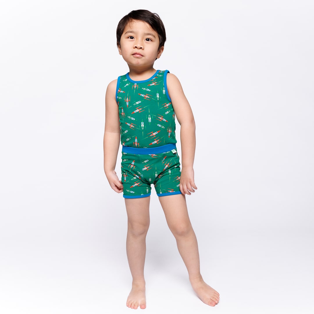 Elstar Unterwäsche-Set mit Raumschiffen